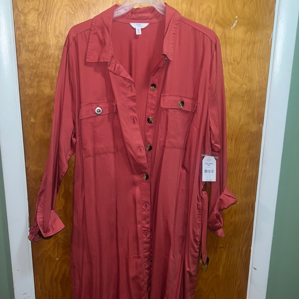 Button down dress